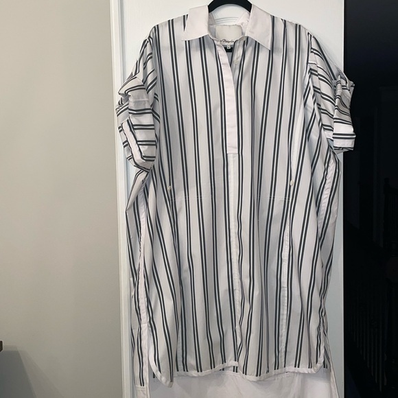 3.1 Phillip Lim Striped Shirtdress - Picture 1 of 5